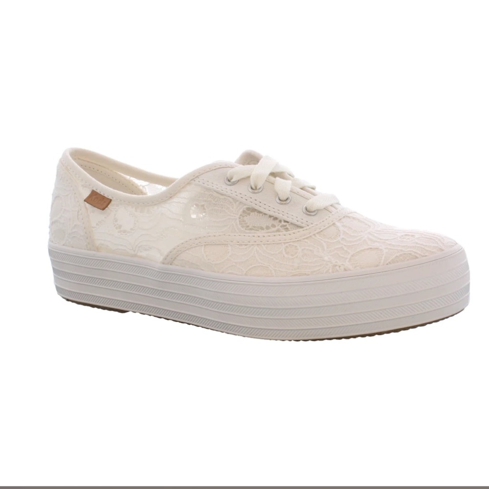 *Final Price* Keds Triple CVO Festival Cream Platform Sneakers